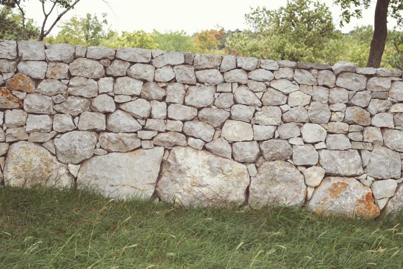 Stone Garden Wall